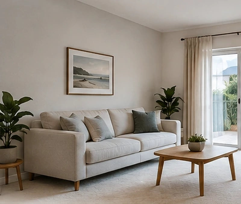 Original room: the same living room from the same camera viewpoint